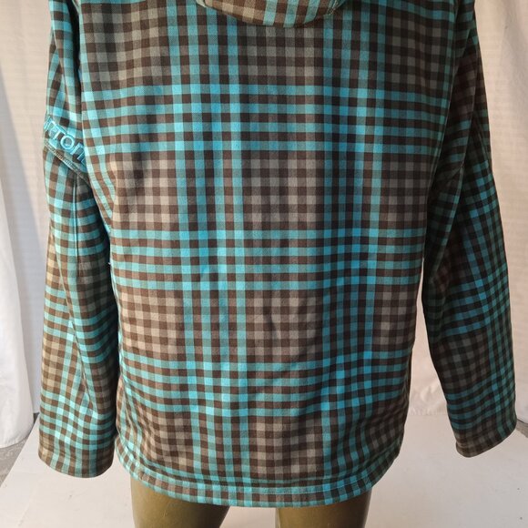 Burton Jacket Men's Small Dry-Ride Ski Snowboard Coat Plaid Insulated Outdoor - Picture 12 of 16